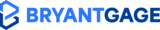 A blue and black logo for an ant.